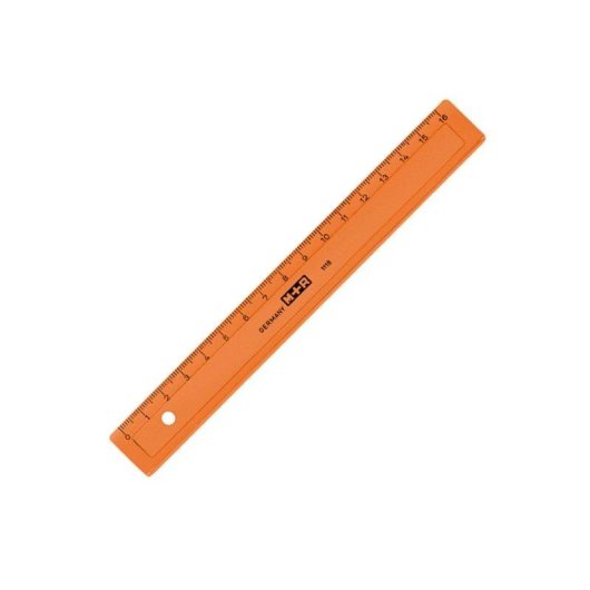 Righello Plastico Liderpapel 16 cm Base Biselettata