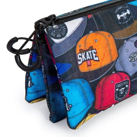 Estuche Triple de 2 Cremalleras Karactermania PRODG Material Escolar