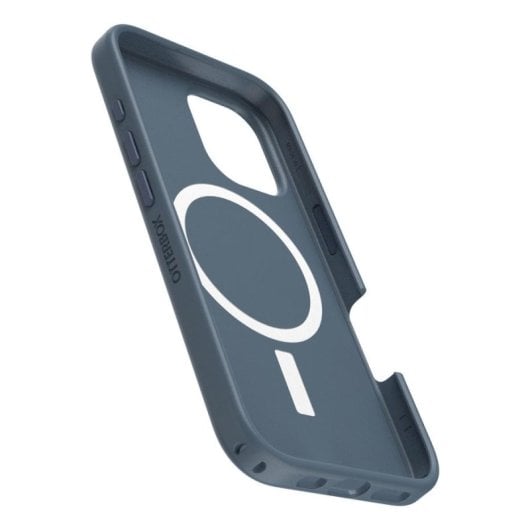 Funda para móvil OtterBox Symmetry Series MagSafe Cover policarbonato azul para iPhone 16
