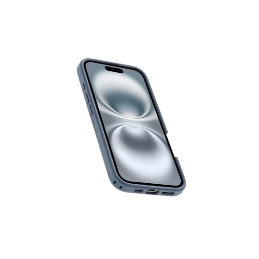 Funda para móvil OtterBox Symmetry Series MagSafe Cover policarbonato azul para iPhone 16