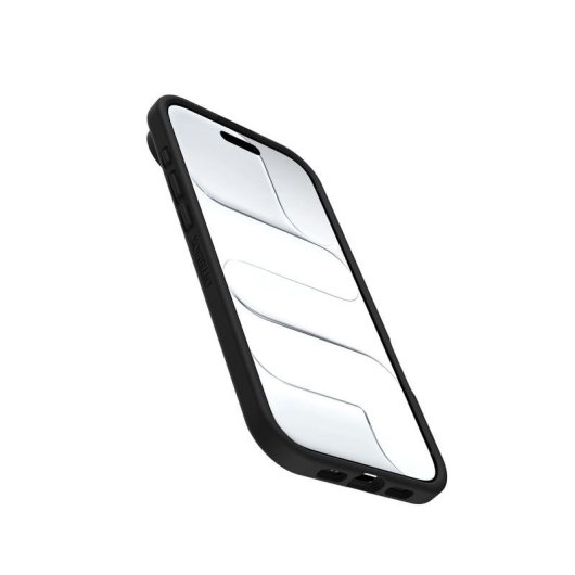 Funda para móvil OtterBox React MagSafe Cover plástico negro transparente para iPhone Air