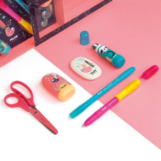 Goma de Borrar Milan Pnm1416c Infantil Miga De Pan Ovalada Edición Cuddles