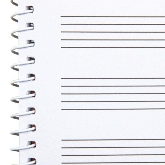 Blocco Musica Pentagramma 3mm Liderpapel 20 Fogli