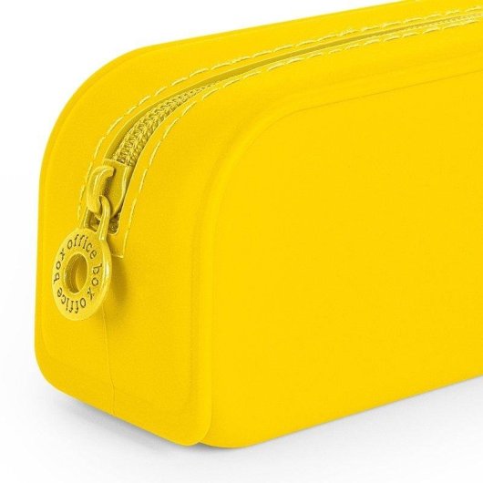 Astuccio Scolastico in Silicone Vital Colors Tocco Morbido Giallo