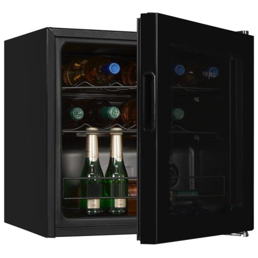 Nevera de Vino Exquisit WS1-12-GT-030G 12 Botellas 49.2 x 48.0 cm Clase G