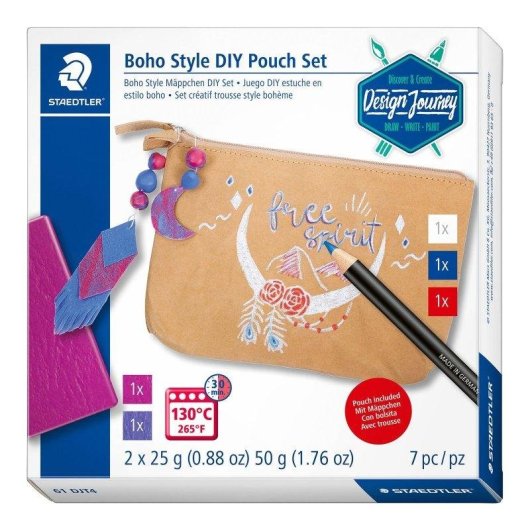 Kit di Creazione Boho Staedtler Design Journey per Custa in Carta Kraft