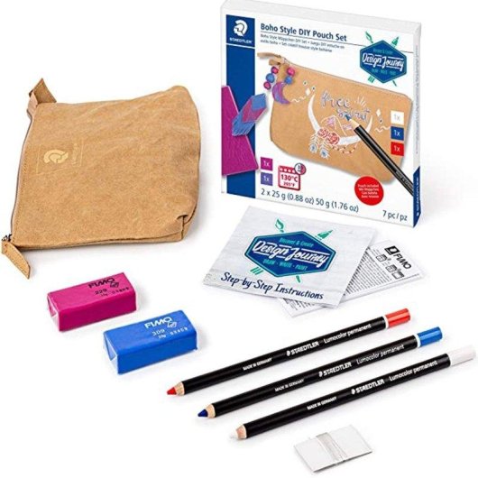 Kit di Creazione Boho Staedtler Design Journey per Custa in Carta Kraft