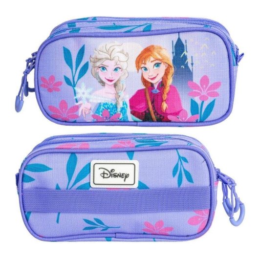 Estuche escolar Karactermania Disney Frozen 2 Dear Triple Portatodo Lila