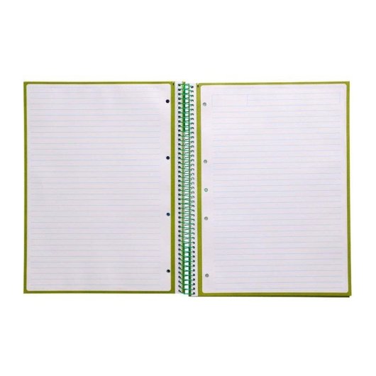 Quaderno A4 Antartik Spiral Copertina Rigida Verde