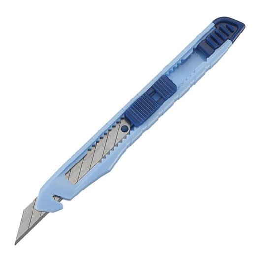 Taglierino Ergonomico SDI Arte Alta Precisione 9 mm Blu