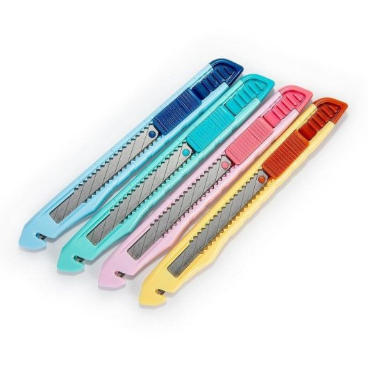 Taglierino Ergonomico SDI Arte Alta Precisione 9 mm Blu