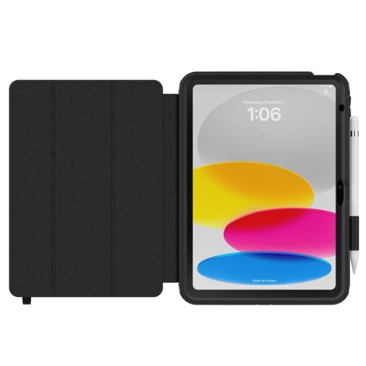 Funda OtterBox Defender EDU Folio para Apple iPad 10ª generación negro