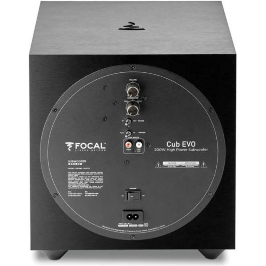 Focal Sib Evo 5.1.2 Système Home Cinéma 200 W Classe D Noir