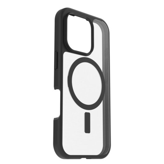 Funda para móvil OtterBox React Series Cover policarbonato negro transparente para iPhone 16 Pro