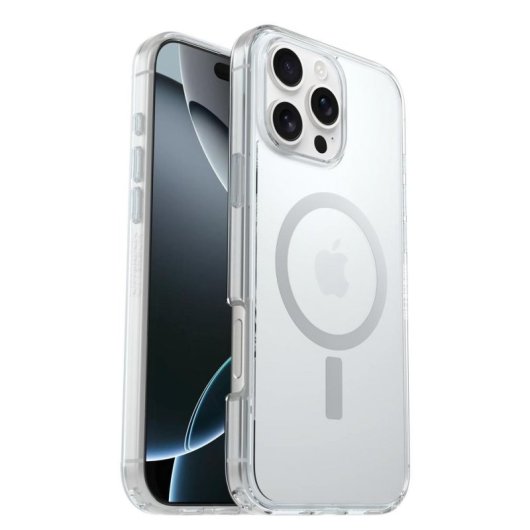 Funda para móvil OtterBox Symmetry Series Clear Cover policarbonato transparente para iPhone 16 Pro Max
