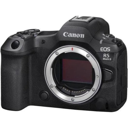 Fotocamera Mirrorless Canon EOS R5 Mark II Corpo 45MP 8K Ultra HD Sensore Full-Frame WiFi Bluetooth