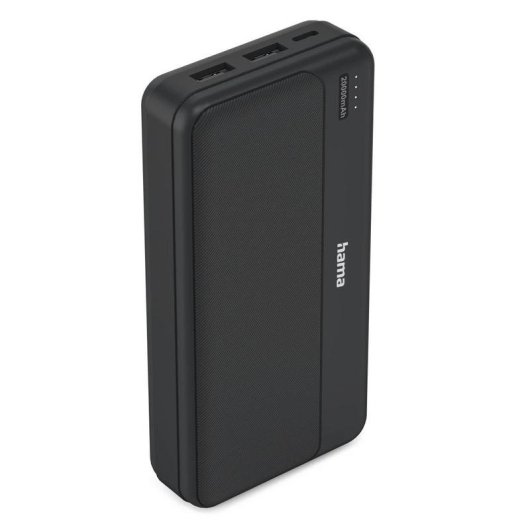 Externer Akku Hama Pocket 20 20000 mAh Lithium-Polymer Anthrazit