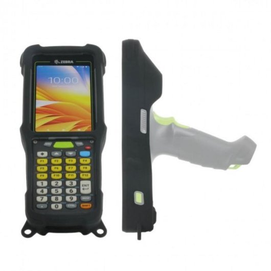 Funda Mobilis pour Zebra MC9400-MC9450, Antichocs et Antirayures en Silicone Noir