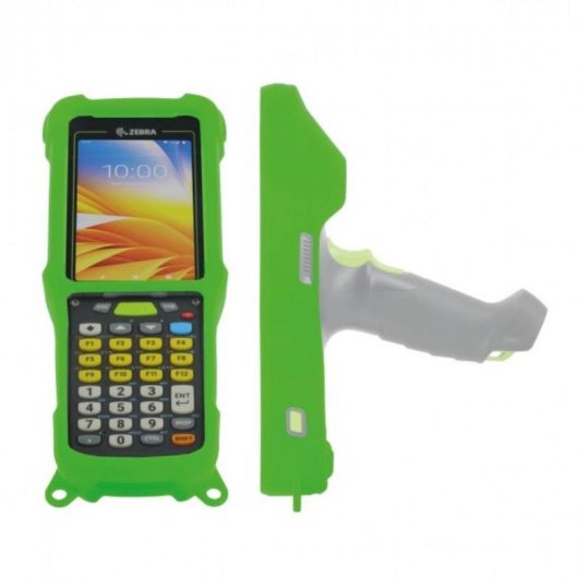 Hülle Mobilis für Zebra MC9400-MC9450, Silikon, Grün, Stoß- und Kratzfest