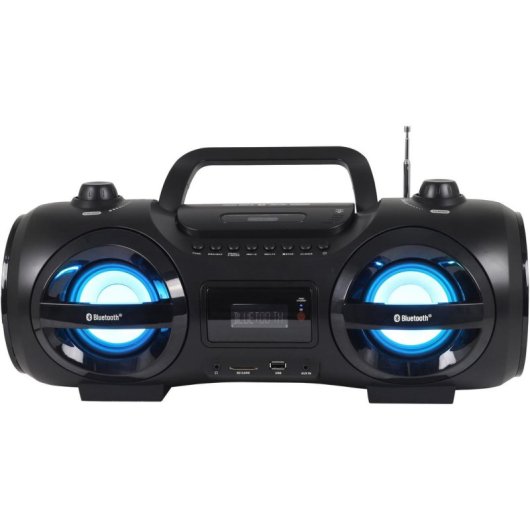 Radio CD Reflexion CDR900BT 2x RMS Bluetooth CD MP3 Draagbaar Zwart Oranje