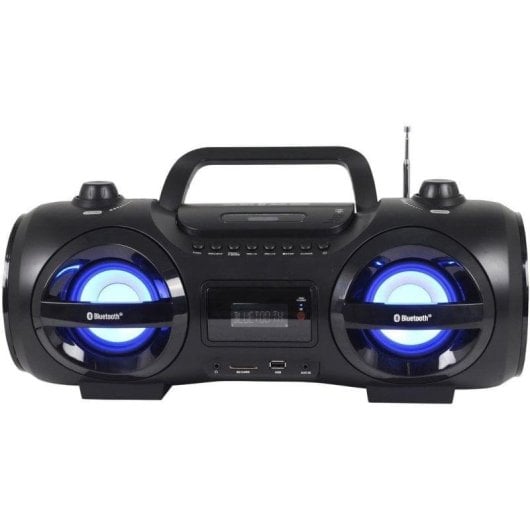 Radio CD Reflexion CDR900BT 2x RMS Bluetooth CD MP3 Draagbaar Zwart Oranje