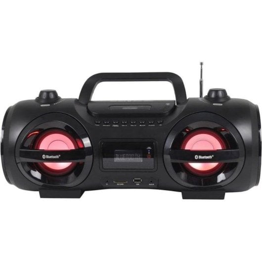 Radio CD Reflexion CDR900BT 2x RMS Bluetooth CD MP3 Draagbaar Zwart Oranje