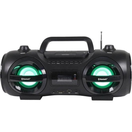 Radio CD Reflexion CDR900BT 2x RMS Bluetooth CD MP3 Draagbaar Zwart Oranje