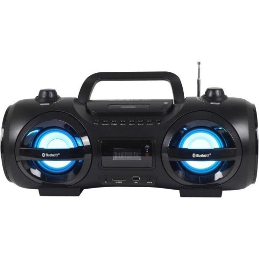 Radio CD Reflexion CDR900BT 2x RMS Bluetooth CD MP3 Draagbaar Zwart Oranje
