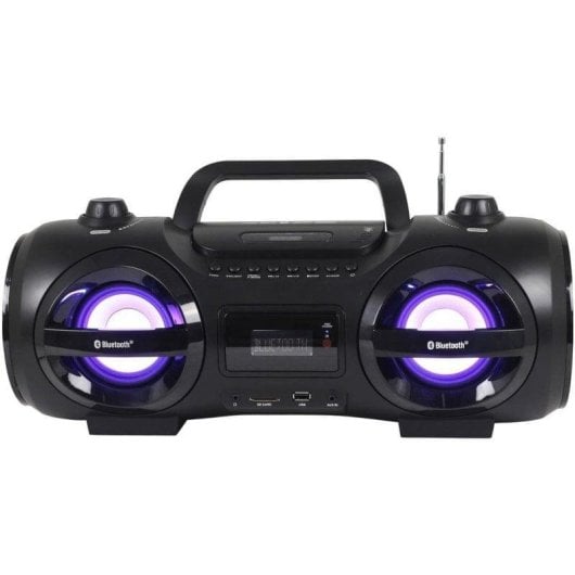 Radio CD Reflexion CDR900BT 2x RMS Bluetooth CD MP3 Draagbaar Zwart Oranje