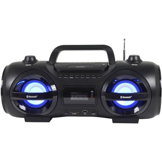 Radio CD Reflexion CDR900BT 2x RMS Bluetooth CD MP3 Draagbaar Zwart Oranje