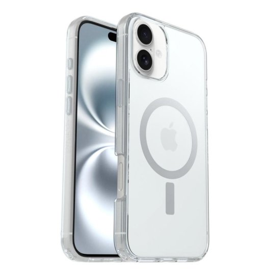 Funda para móvel OtterBox Symmetry Series Clear Cover Policarbonato Transparente MagSafe iPhone 16 Plus
