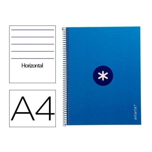 Quaderno Antartik A4 Spirale Copertina Rigida 1 Banda Colore