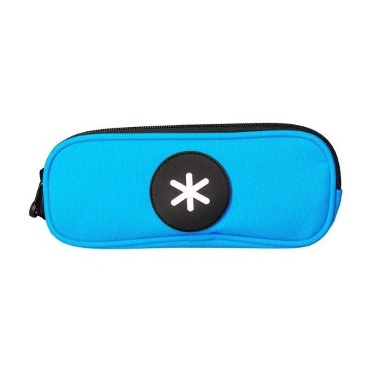 Astuccio Scolare Doppio ad Alta Capacità Antartik Blu