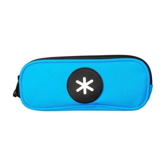 Astuccio Scolare Doppio ad Alta Capacità Antartik Blu