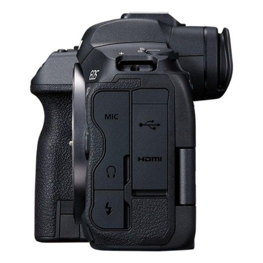 Cámara Mirrorless Canon EOS R5 Cuerpo 45MP 8192x5464 Sensor Full-Frame WiFi Bluetooth