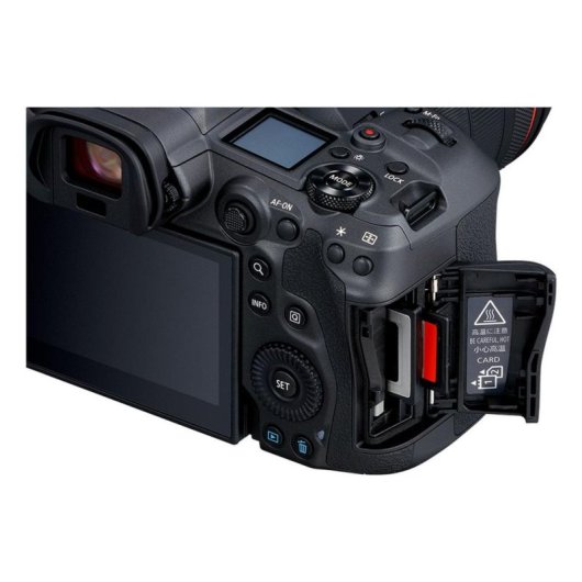 Cámara Mirrorless Canon EOS R5 Cuerpo 45MP 8192x5464 Sensor Full-Frame WiFi Bluetooth