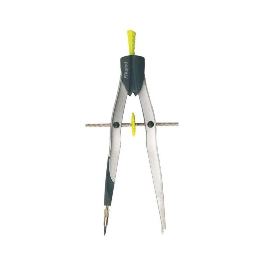 Compás Bigotera Gigante de Metal Maped Precision System Amarillo