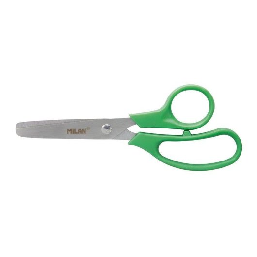 Tijeras Escolares Milan Punta Redondeada 13.3 cm Surtido