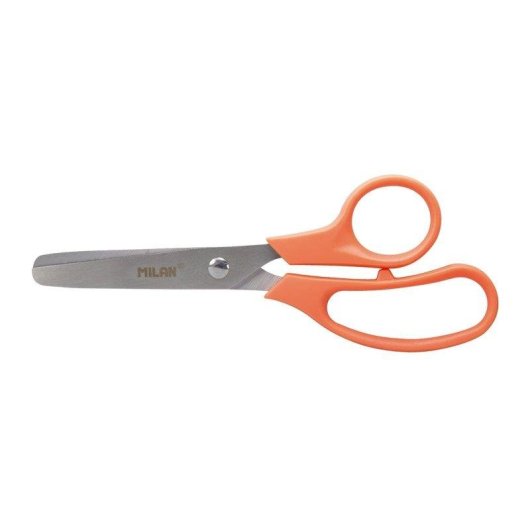 Tijeras Escolares Milan Punta Redondeada 13.3 cm Surtido