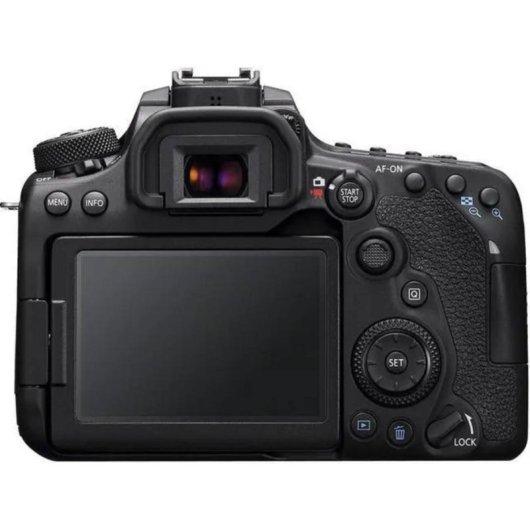 DSLR Kamera Canon EOS 90D Gehäuse 32,5 MP 4K Ultra HD WiFi Bluetooth AF 45 Punkte