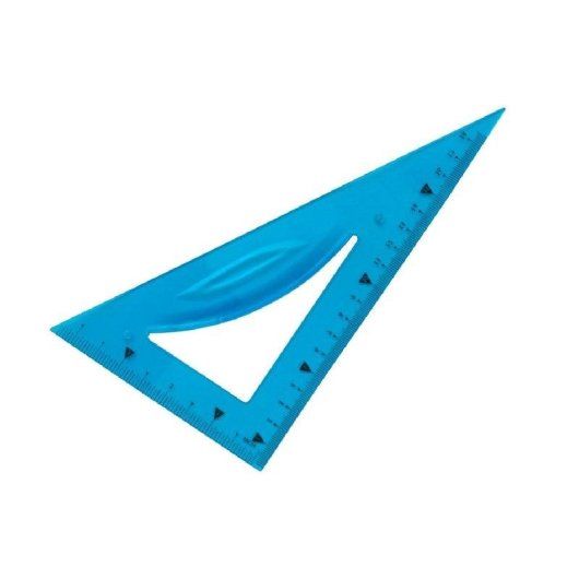 Set di Righe Liderpapel 30 cm, Squadra 10 cm, Triangolo 14 cm e Semicerchio Flessibile