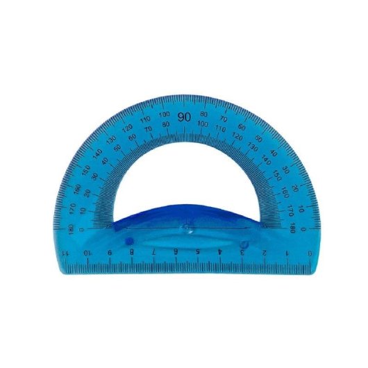 Set di Righe Liderpapel 30 cm, Squadra 10 cm, Triangolo 14 cm e Semicerchio Flessibile