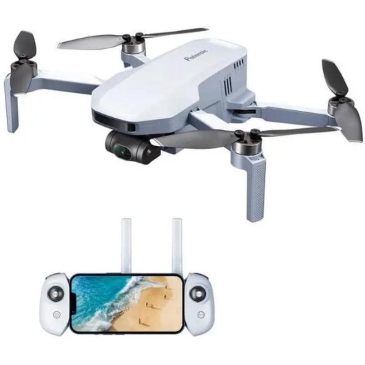 Dron Potensic Atom 12MP 4K CMOS GPS Pliable Gris