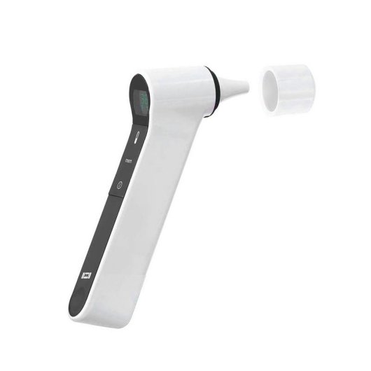 Termómetro Melissa 16690071 Digital de Oído y Frente Blanco