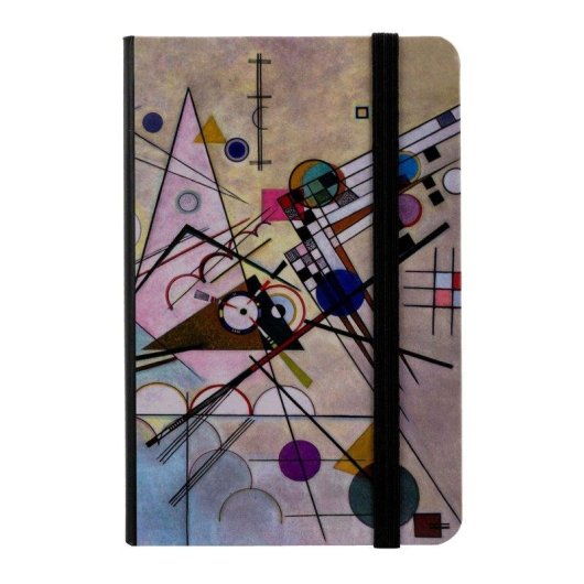 Quaderno A6 Javier Kandinski copertine rigide segnalibro
