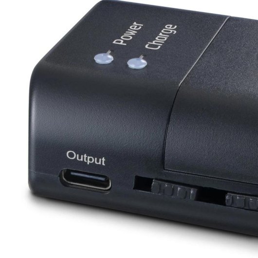 Cargador de baterías Hama Delta Travel USB-C Negro