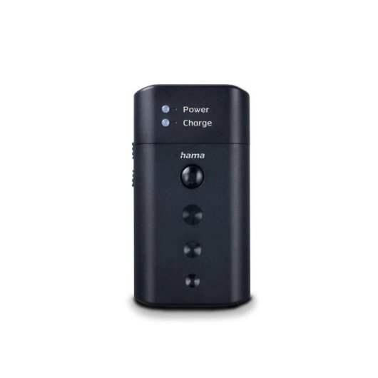 Cargador de baterías Hama Delta Travel USB-C Negro