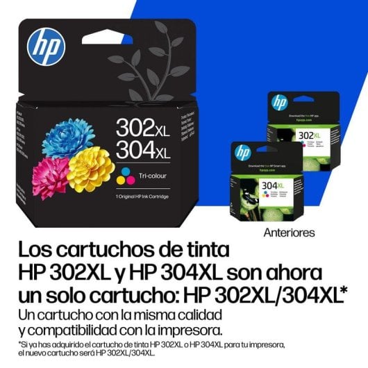 Cartucho de Tinta Original HP 302/304 Negro