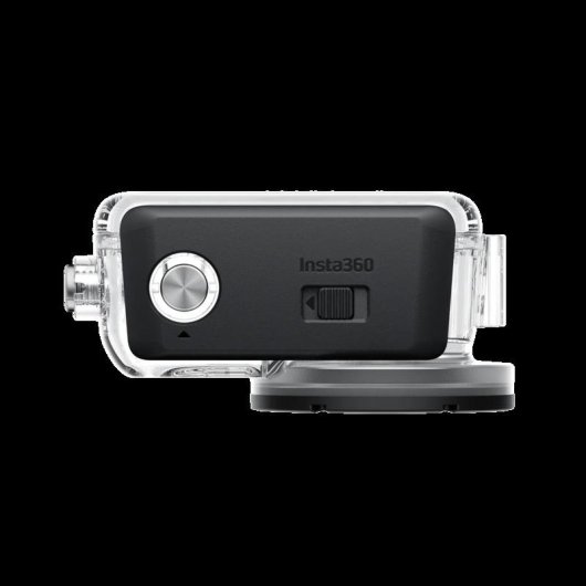 Funda de mergulho Insta360 CINSBBES para GO Ultra impermeável 60m transparente