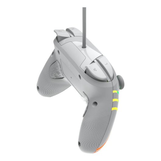 Mando Turtle Beach Afterglow Wave Gris RGB con cable para Nintendo Switch 2